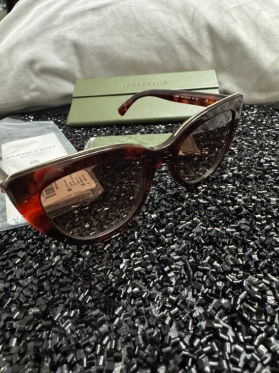Longchamp Women\'s 51mm Red Havana Sunglasses LO686S-518 (51-20-140) Free Ship!!